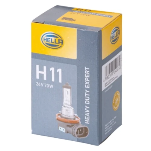 Ampul H11 24V, 70W, PGJ19-2 (Uzun Ömürlü)