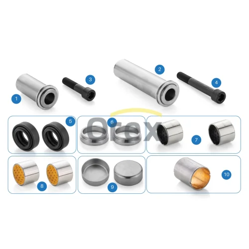 Caliper Pin And Bushing Repair Kit Meritor