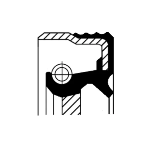 Seal Ring , Crankshaft 2521