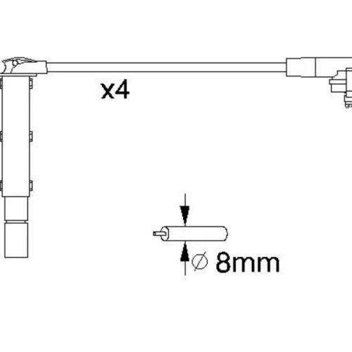Ignition Cable Kit (Ignition System)