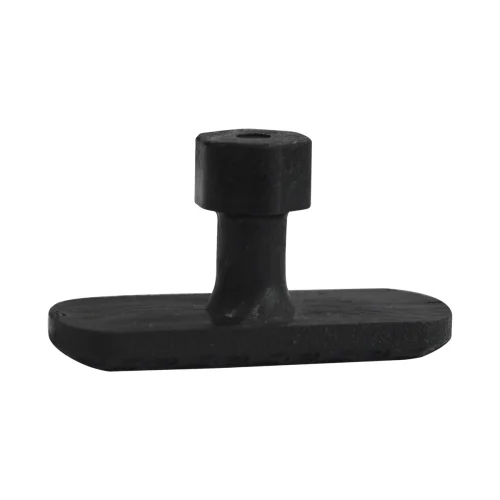 Pdr Paintless Dent Repair Plastic Curved Arcuated 16X45 Mm - D. N6 - Black