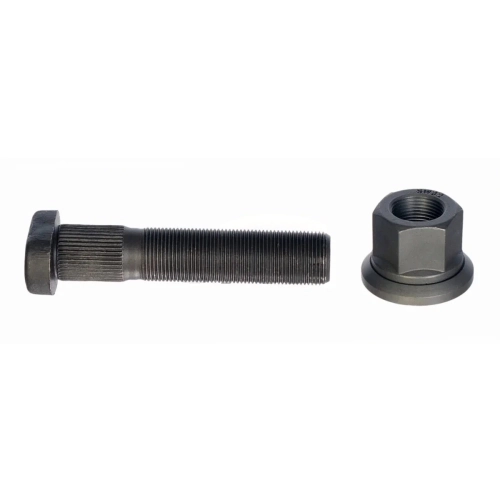 Bijon M22x110mm Somunlu, Frezeli (Siyah, Elips Başlıklı)