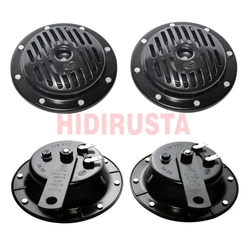 DL50 Korna Set (Izgaralı, 24V, 310Hz Kalın & 380Hz İnce, 114DB)