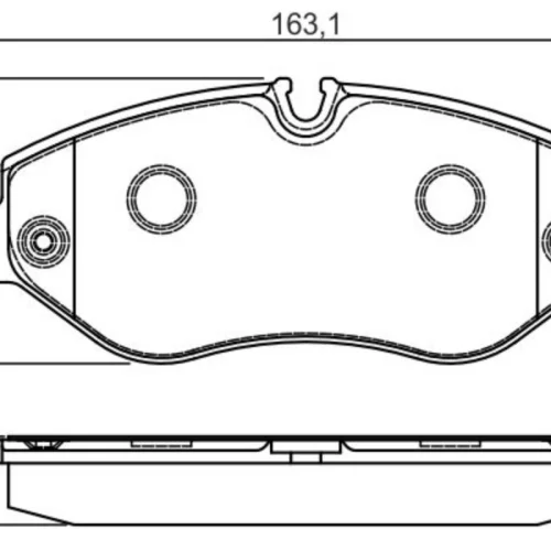Fren Balatası Spr-906-Crafter Ön 315/639Y.M