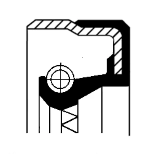 Seal Ring, Rear Wheel w,n