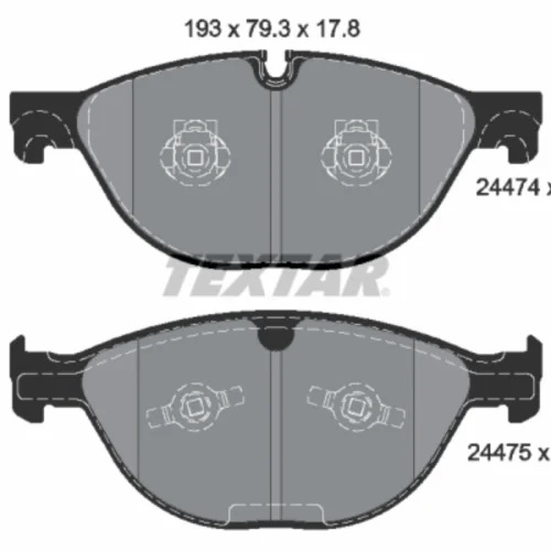 Brake Pad Set (w,Disc )