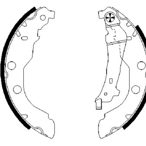 Brake Shoe Set (Braking System)
