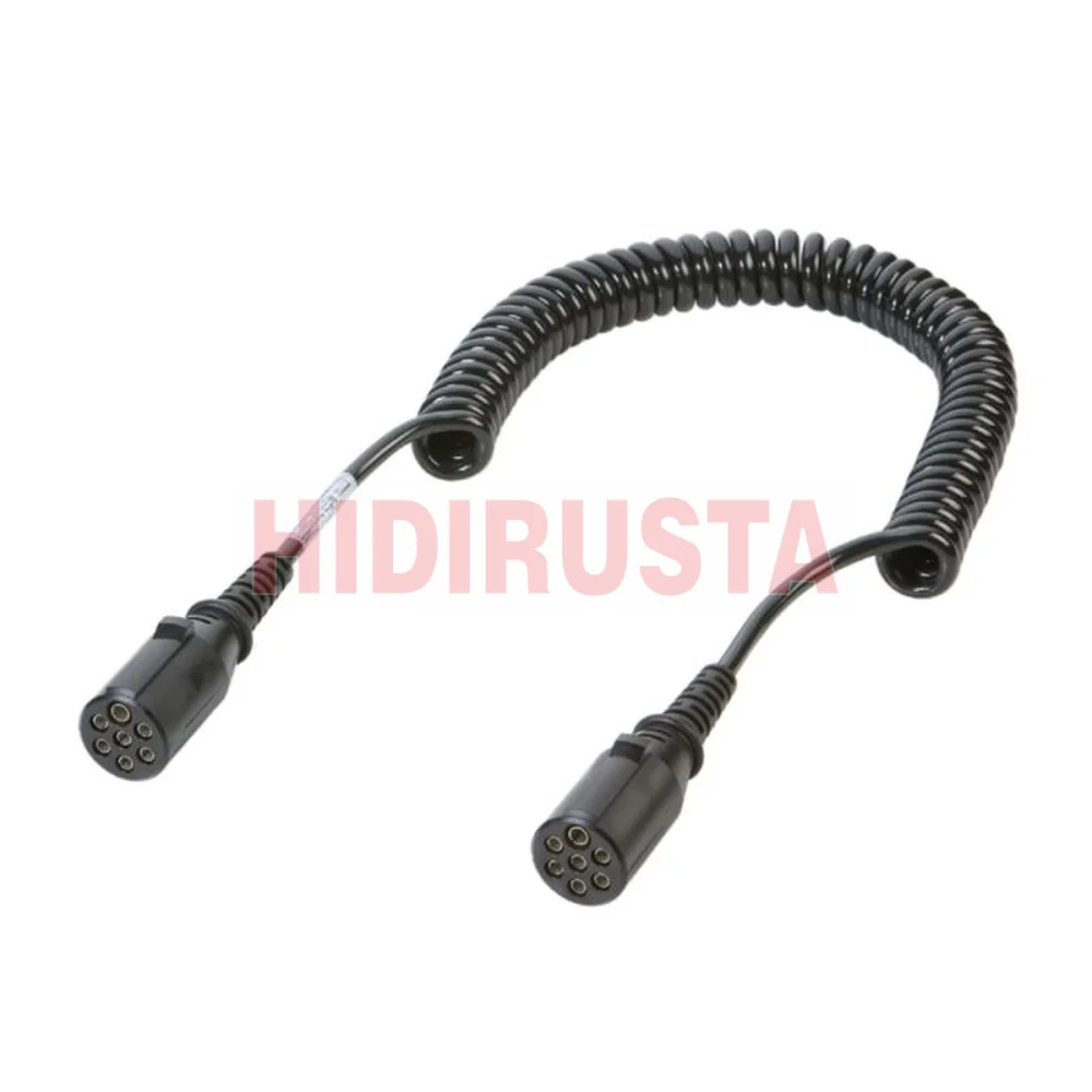 Dorse Elektrik Kablosu (7P/24V, ISO 1185 - Tip N, Plastik Güçl. Fiş, 3-4 Metre )