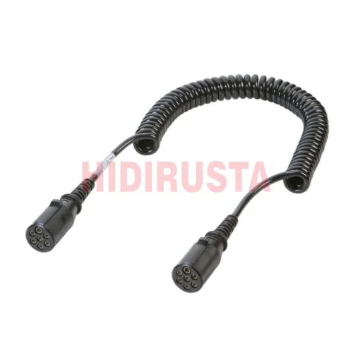Dorse Elektrik Kablosu (7P/24V, ISO 1185 - Tip N, Plastik Güçl. Fiş, 3-4 Metre )