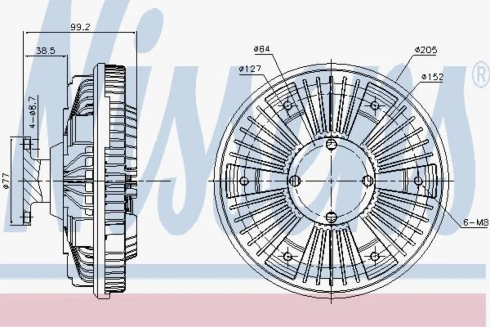 Fan Göbeği -  D0836 - TGL,TGM