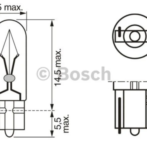 Gösterge Ampulü 24V, 1,2W W2x4.6d (Standart, Soketsiz)