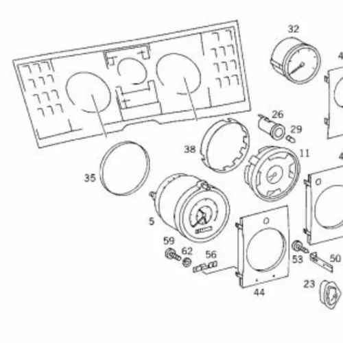 Speed Sensor V8 3 PLUGS, 26281