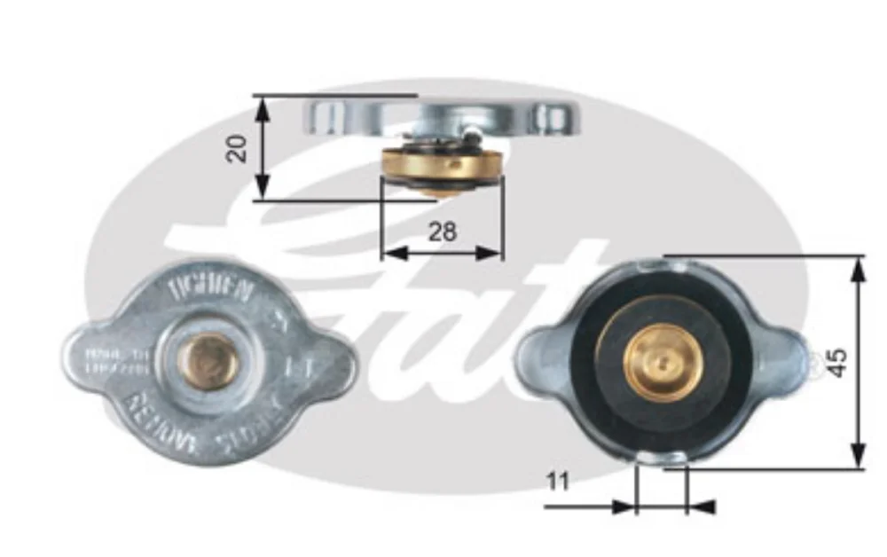 Sealing Cap, radiator (Cooling System)