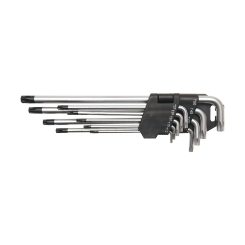 Allen Anahtar Torx Seti T10 - T50 Uzun 9 Parça