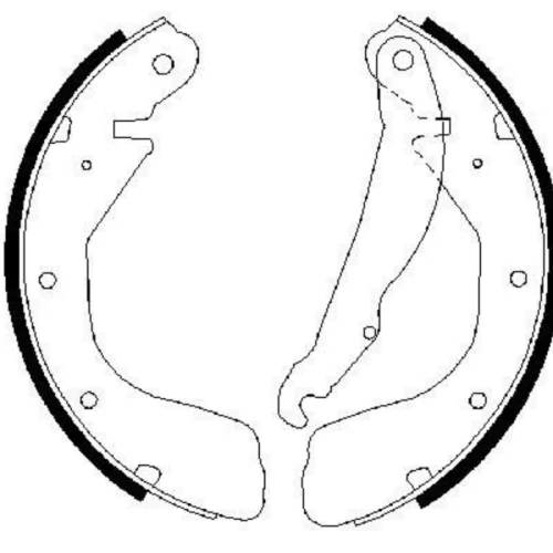 Brake Shoe Set (Braking System)