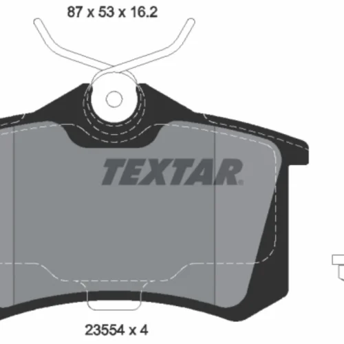 Brake Pad Set, disc brake (Braking System)