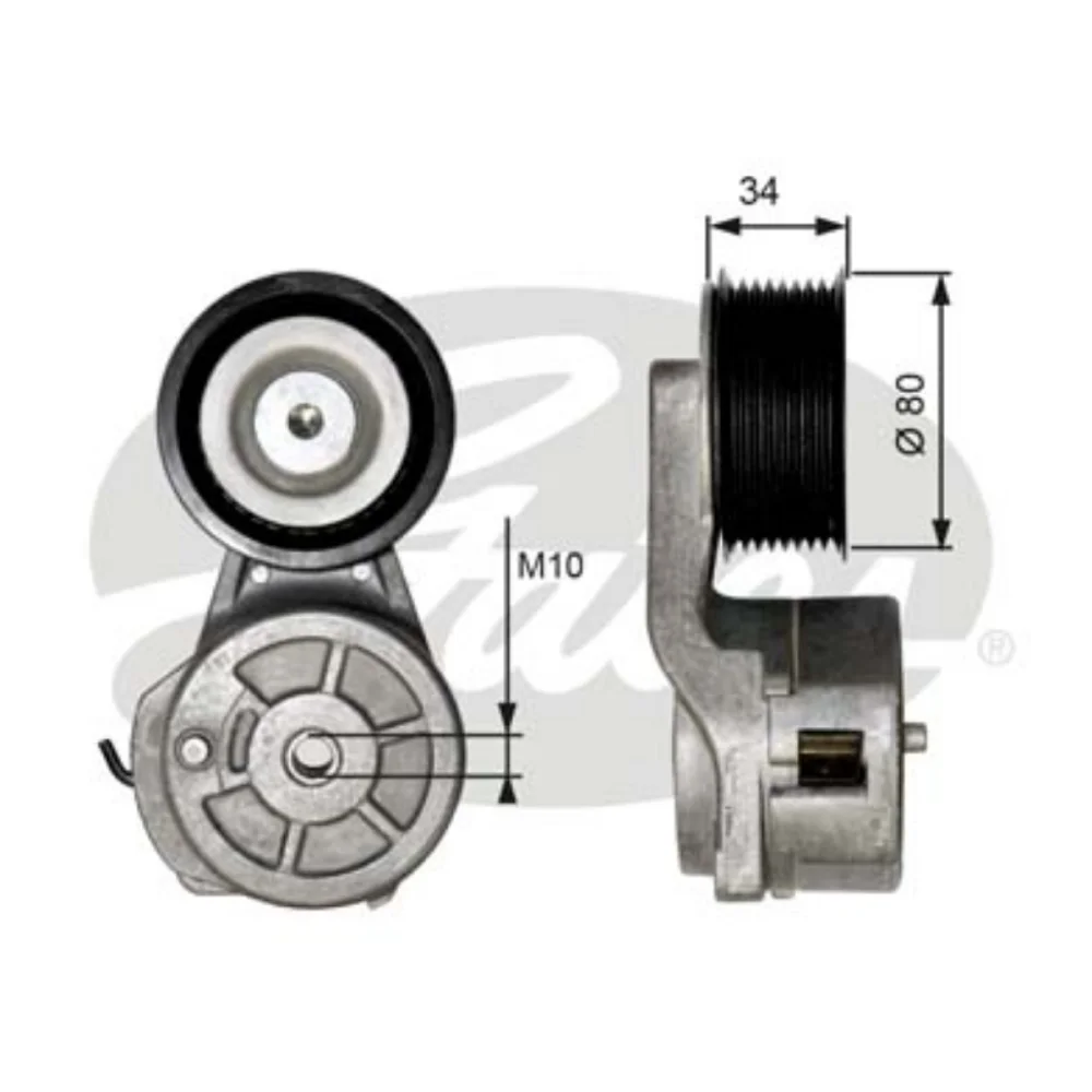 Belt Tensioner, V-ribbed belt (Belt Drive)