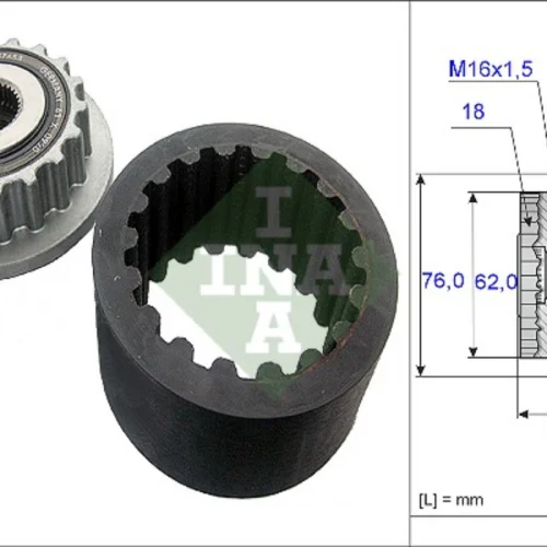 Bearing, Pulley
