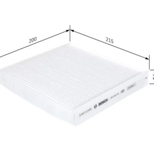 Filter, interior air (Heating/Ventilation)