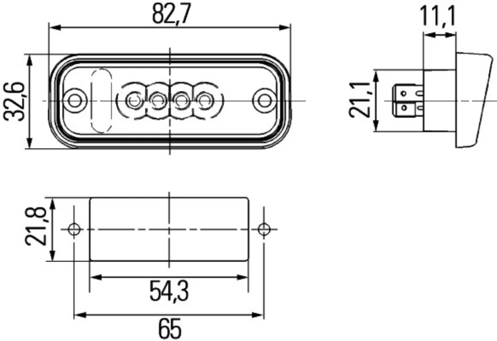 Licence Plate Light (Lighting System, universal)