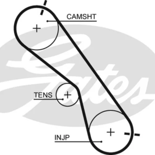 Mounting Set, Tensioner Pulley (V-Ribbed Belt) (Belt Drive)