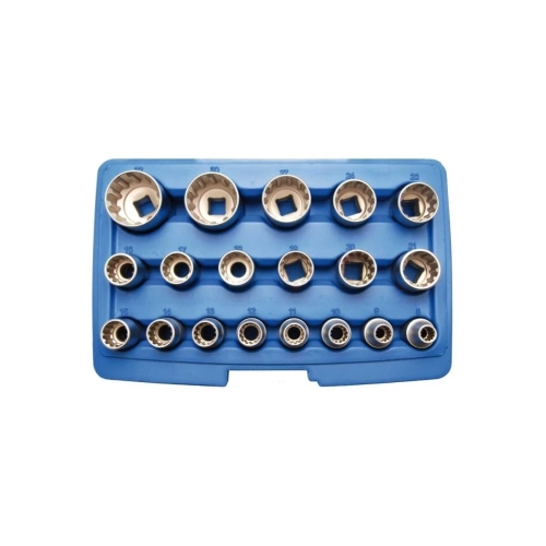 Socket Set 12 Edge 1/2 19 Pcs
