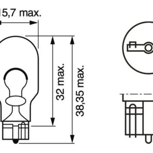 Light - ECO-12 V - W16W - 16 W - W2,1x9,5d