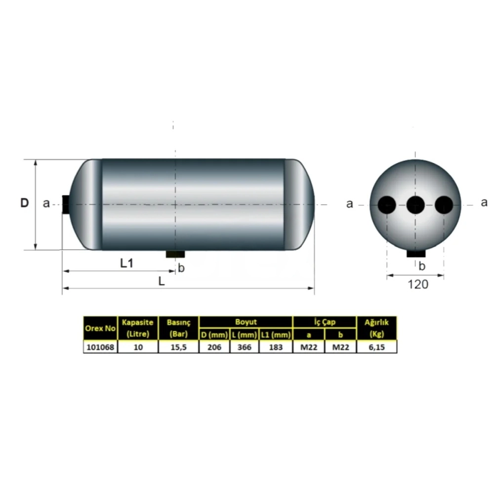 Air Tank, Compressed-Air System