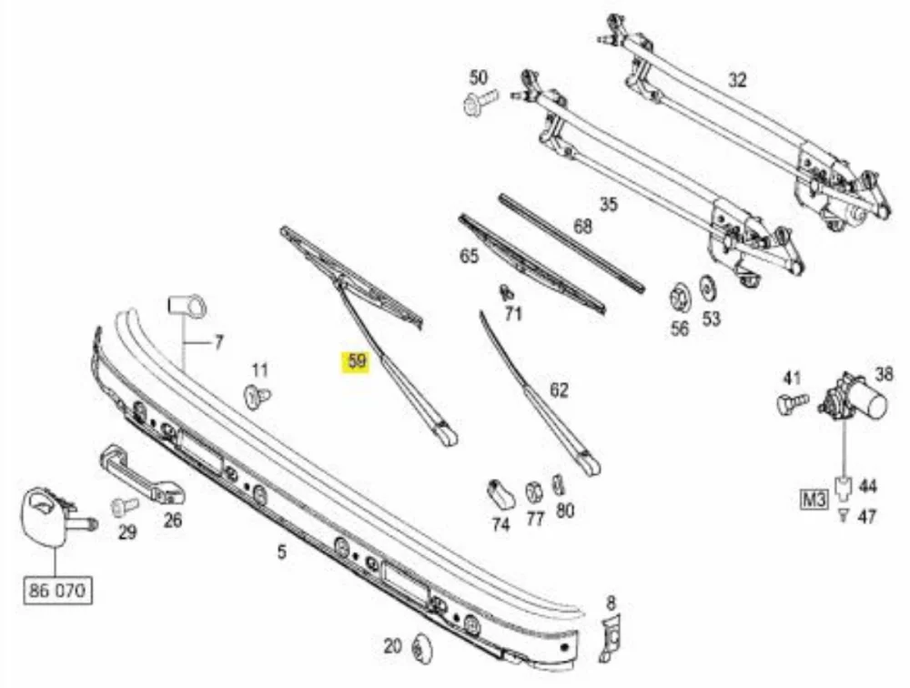 WIPER ARM