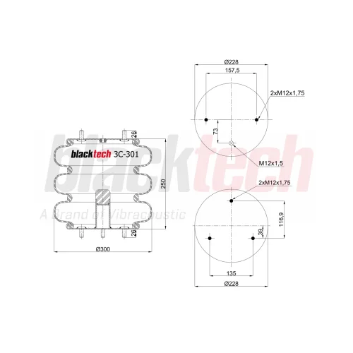 SUSPENSION SPRING TRIPPLE LAYER