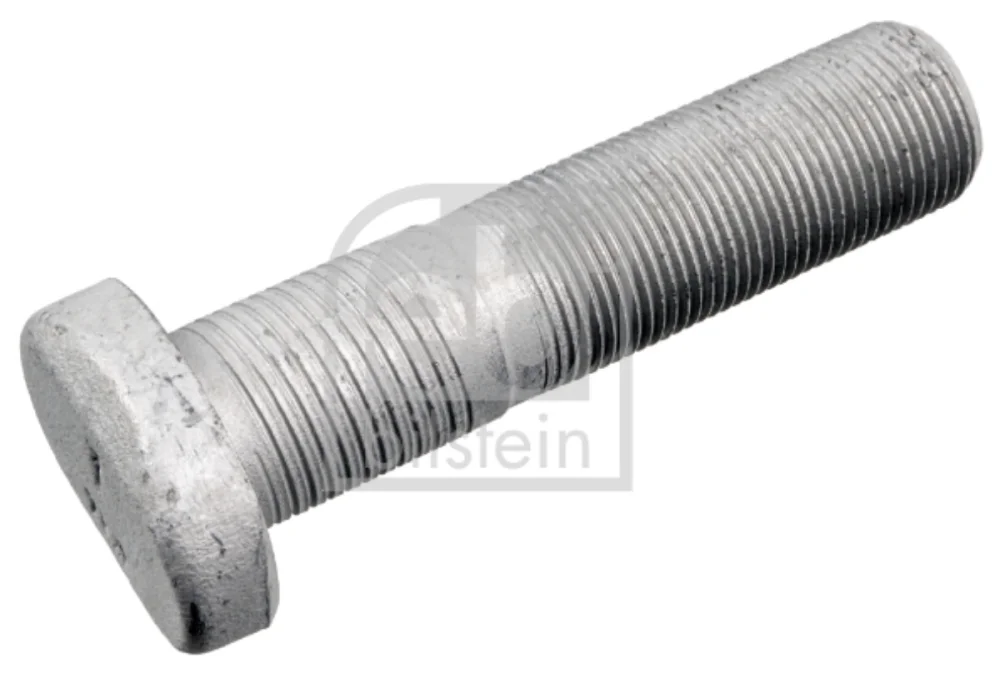 Wheel Bolt w,out Nut grooved  M22x110mm (grey)