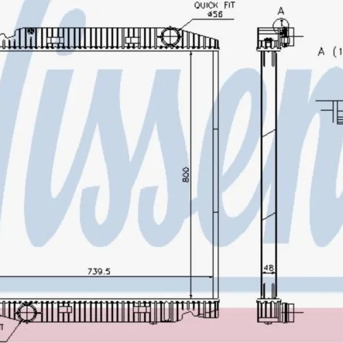 Su Radyatörü Iveco Stralis