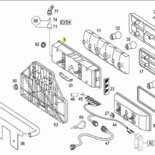 Stop Lamp   RIGHT (SIDE SOCKET)