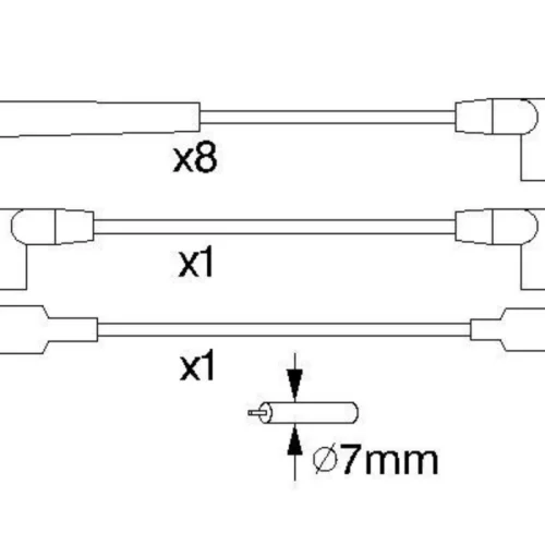 Ignition Cable Kit (Ignition System)