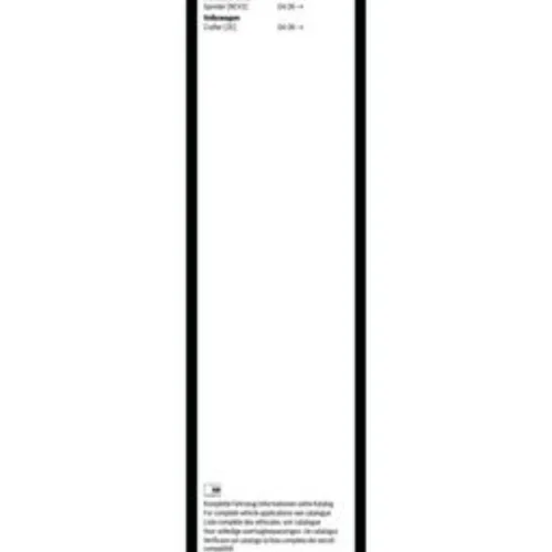 WINDOW WASHER FRONT SET