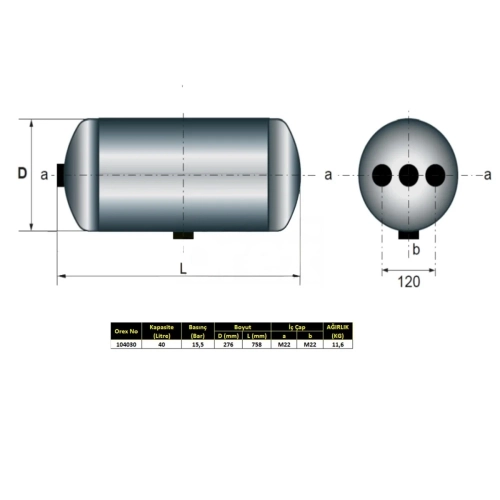 Air Tank, Compressed-Air System