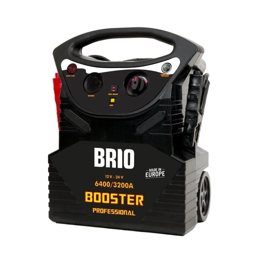 Battery Booster Heavy Duty 12X24V 6400A Trolley