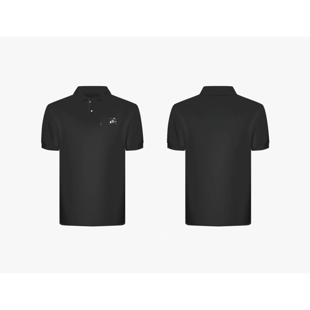 Man Short-Sleeved Polo Tshirt L