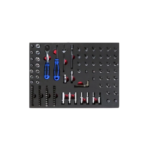 Socket Set 109 Pieces 1/4 With Foam inlet
