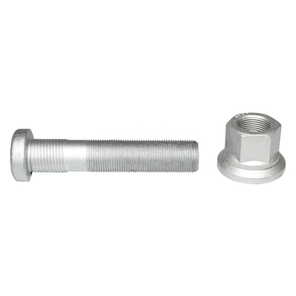 Bijon M22x110mm Somunlu, Yivli Man (Gri)