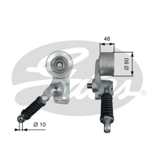 Complete Belt Tension Actros (With Iron Pulley)