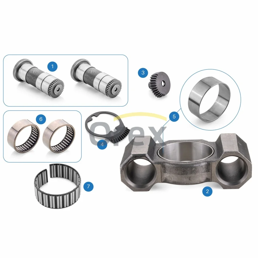 Caliper linkage & Tubes Repair Kit Meritor