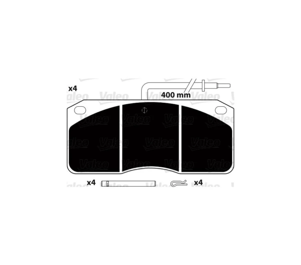 Brake Pad  (without sensor)