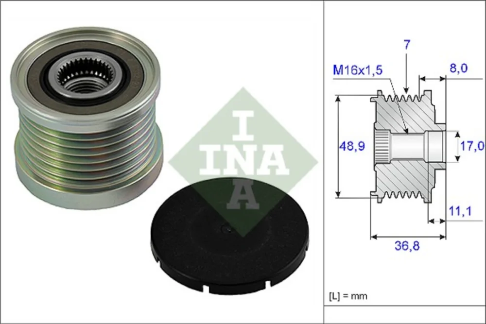 Alternator Freewheel Clutch (Alternator)