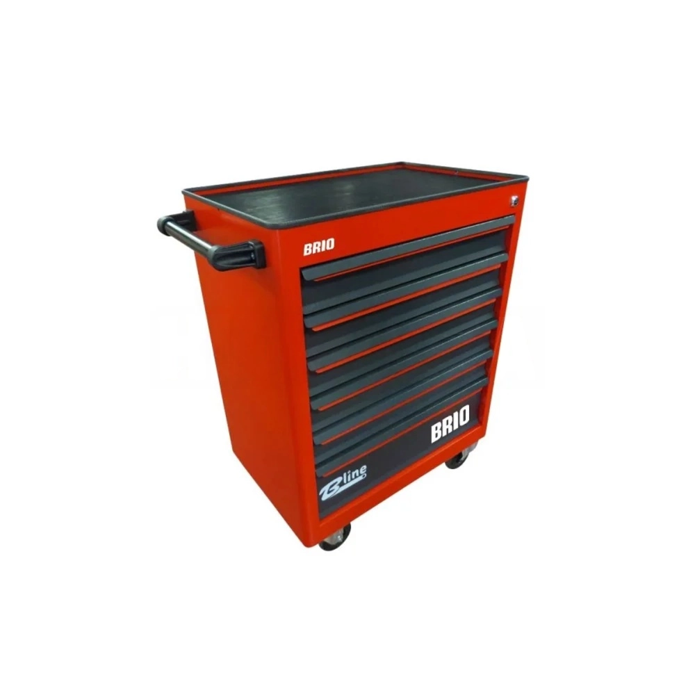 Tool Trolley 6 Drawers Red Eco Full 74 Pcs