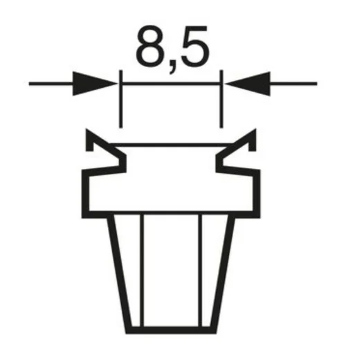 Gösterge Ampulü 24V, 1,2W B8.5d (Eco, Soketli)