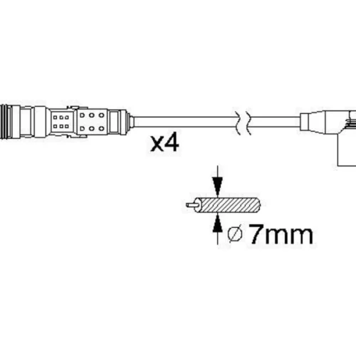 Ignition Cable Kit (Ignition System)