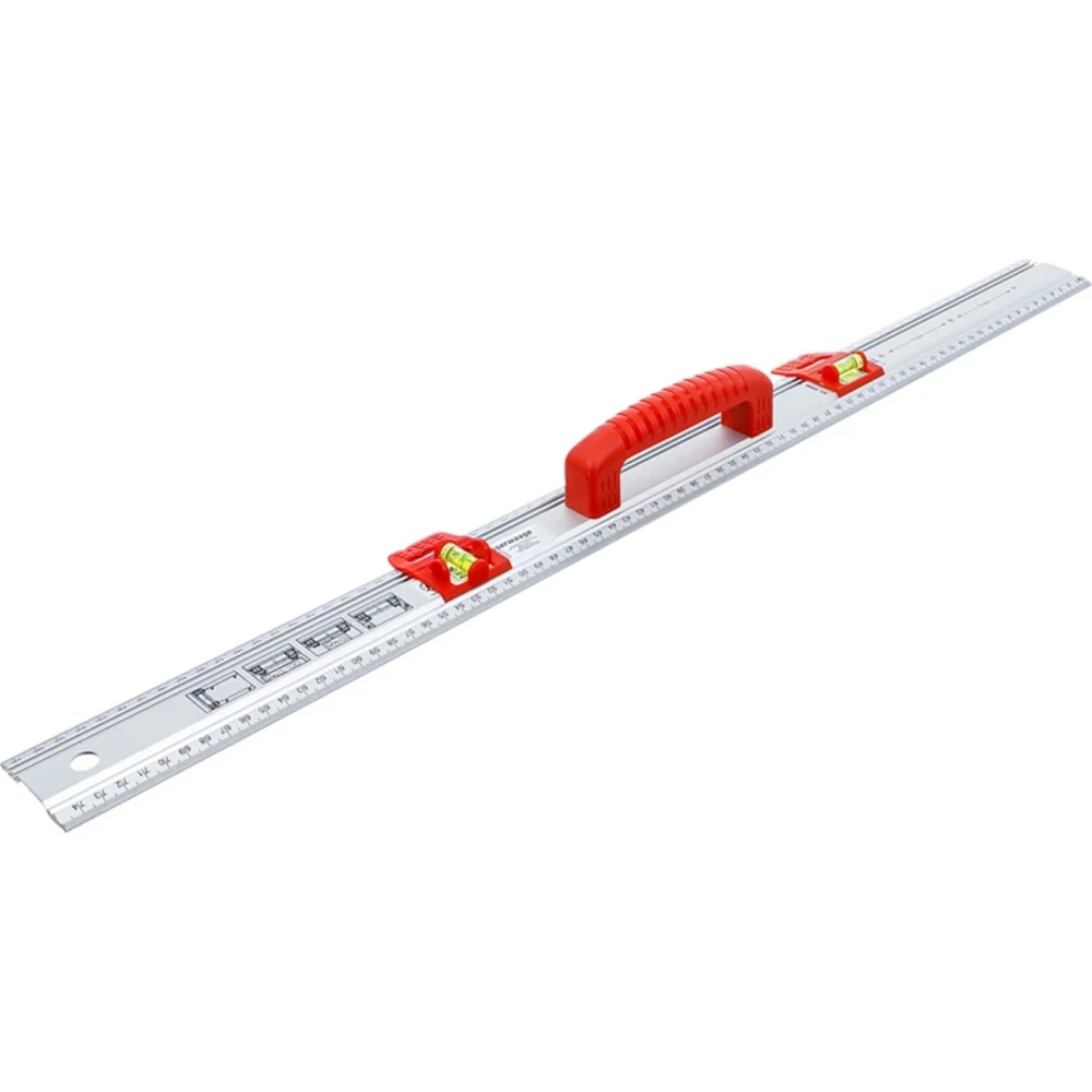 Cutting And Marking Ruler | With Handle And Spirit Level | 750 Mm