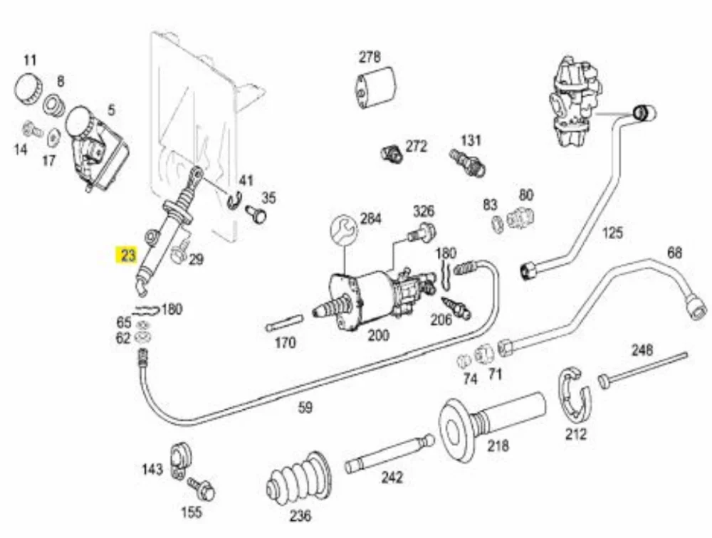 Clutch Master Cylinder  457 Hydrolic