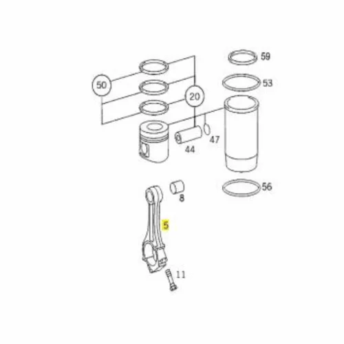Piston Kolu 502 La